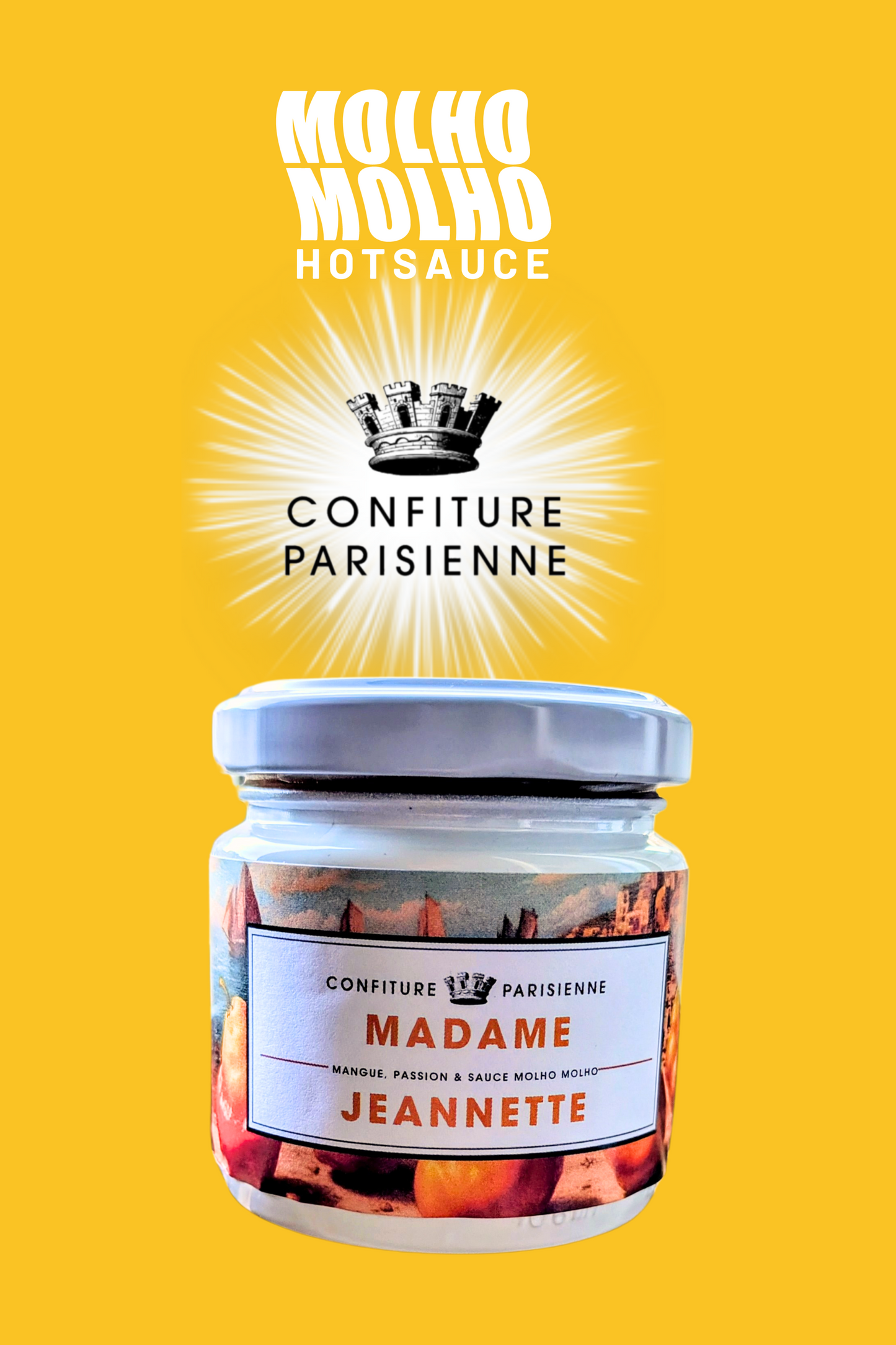 Confiture Molho Molho La Confiture Parisienne mangue passion piment
