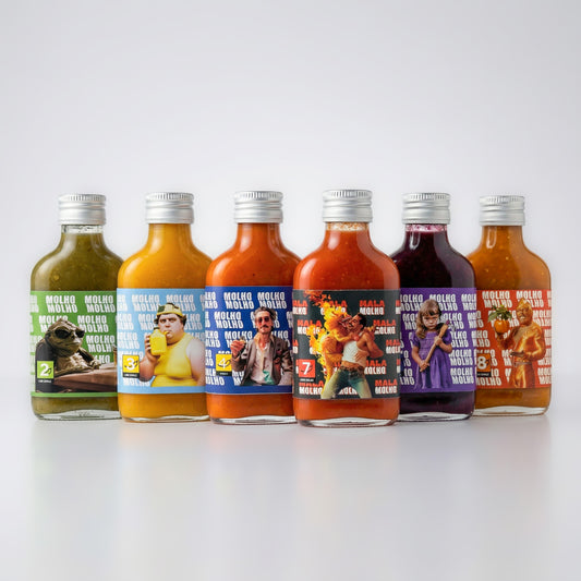 Le Pack de 6  Sauces Piquantes Molho Molho